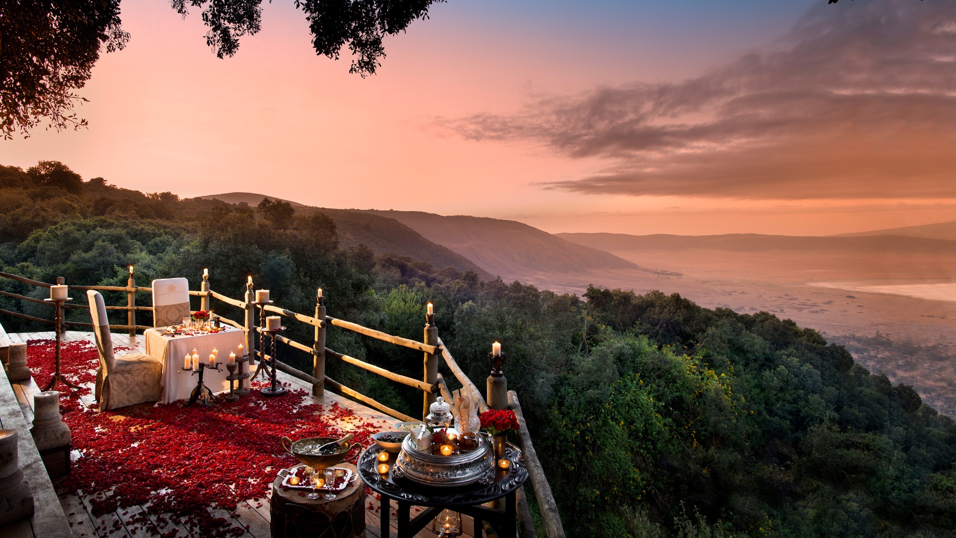 &Beyond Ngorongoro Crater Lodge (crater rim)