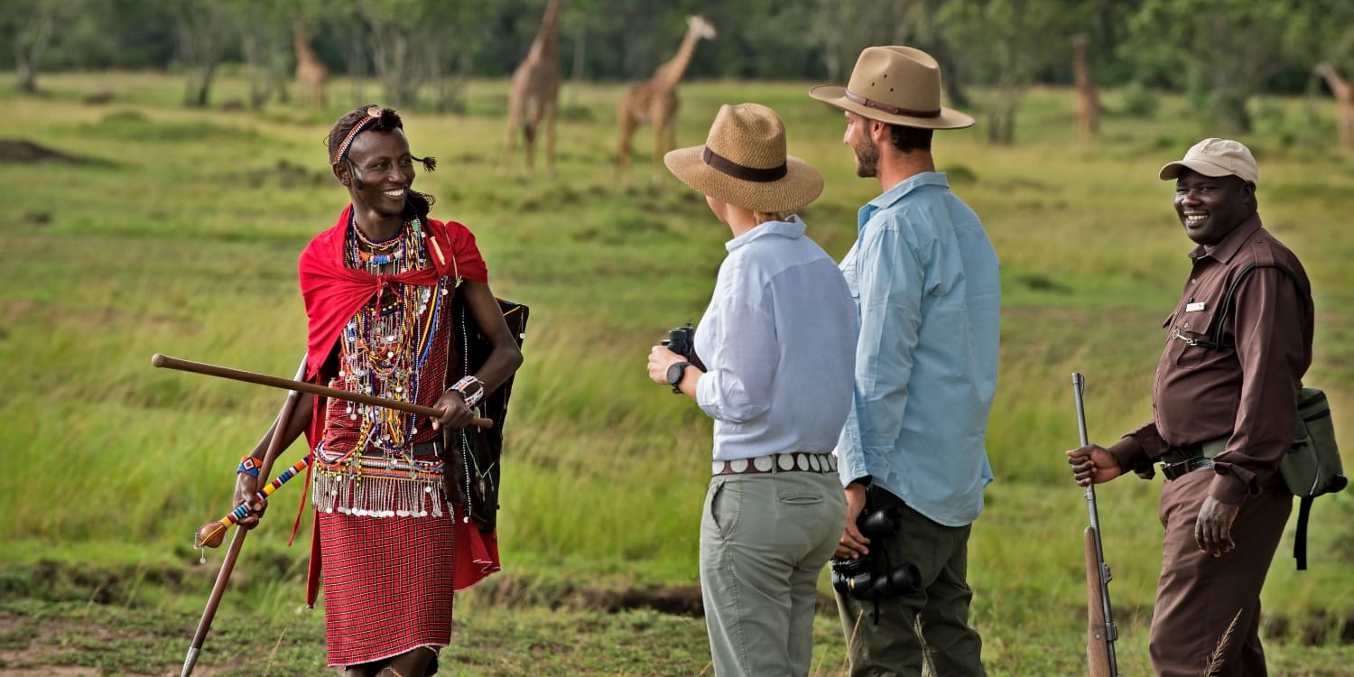 walk in the northern Serengeti 